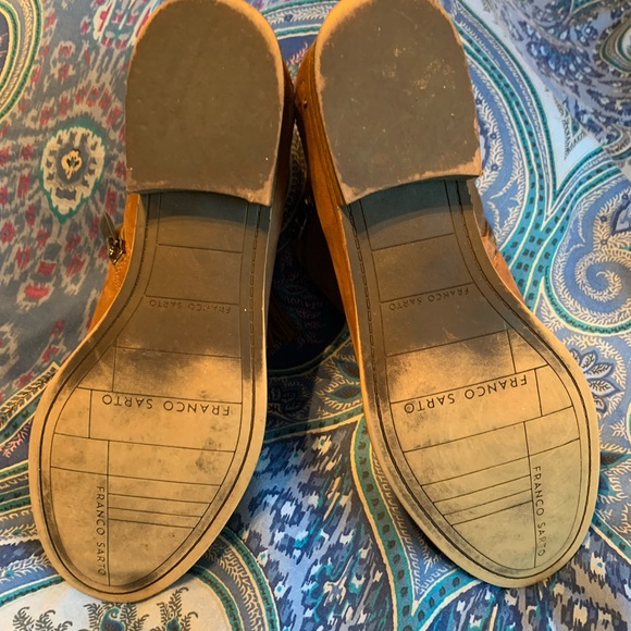Franco Sarto brown booties size 8 - Picture 3 of 4
